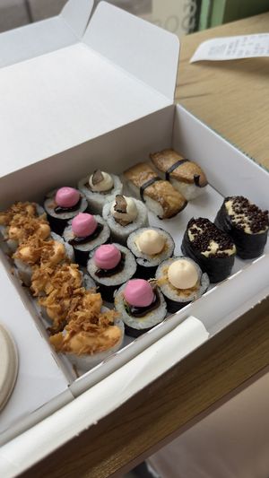   at EssenzaSushi in Milan