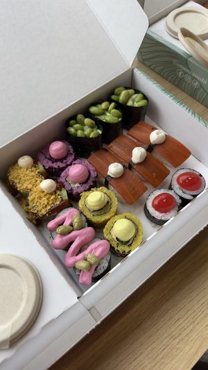   at EssenzaSushi in Milan