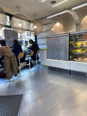 Interior  at Wasabi - Shaftesbury Ave in London