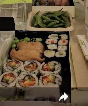   at Wasabi - Shaftesbury Ave in London