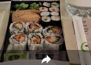   at Wasabi - Shaftesbury Ave in London