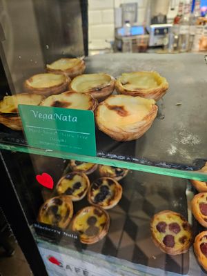 Vege Nata at Café de Nata - Brompton Rd in South West London