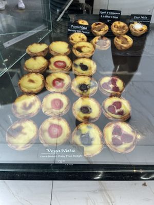 Veganatas  at Café de Nata - Brompton Rd in South West London