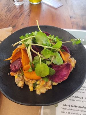 Saloicao (vegan,GF) at Moringa in Niteroi