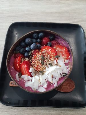 Acai Berry Bowl at The Buddha Bowl in Lanark