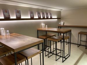 Upper floor at Artisti del Vegetariano - Corso Magenta in Milan