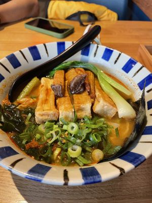 Miso tofu spicy ramen   at Takumi in Amsterdam