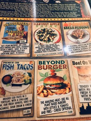 Beyond burger available  at Pizza Plant in Williamsville