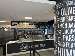   at Falafel Inc in Washington