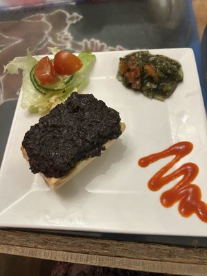 Mushroom pate  at Cape To Cairo in Shildon
