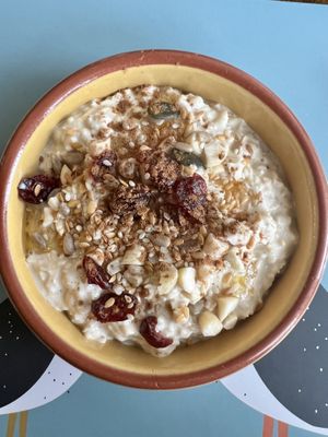 Fridge oats   at Blaeberry House in Inverness