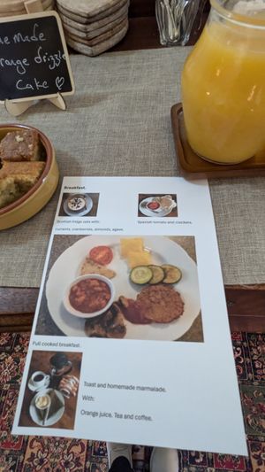 Breakfast at Blaeberry House in Inverness