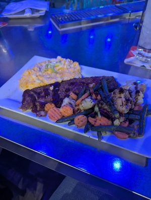 Vegan meatloaf at Sebastian's Ale and Whiskey House in Lombard