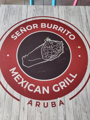 Name of the premises at Señor Burrito Aruba in Oranjestad