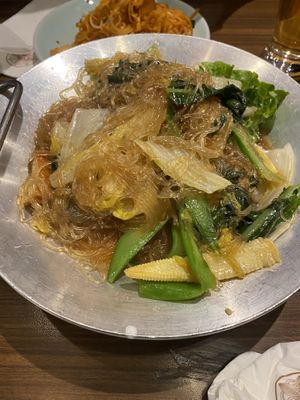 Vermicelli noodles   at Aroi Thai in New Territories