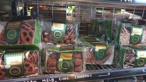 Vegan chocolates at Lancefield Providore in Lancefield