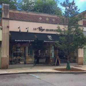 Photo taken from across the street at Le Pain Quotidien - Rye in Rye