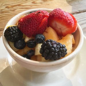 Fruit slalad at Le Pain Quotidien - Rye in Rye