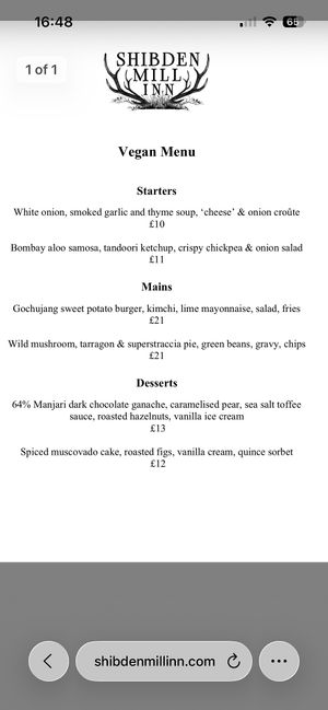   at Shibden Mill Inn in Halifax