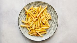 organic fries at BOBS in Copenhagen