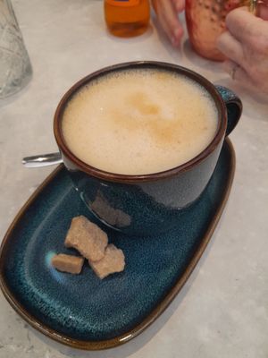 Oat lattee at The Grind in Spennymoor