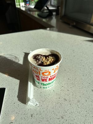 Peanut butter shake  at Next Level Veggie Grill – Ballard in Seattle