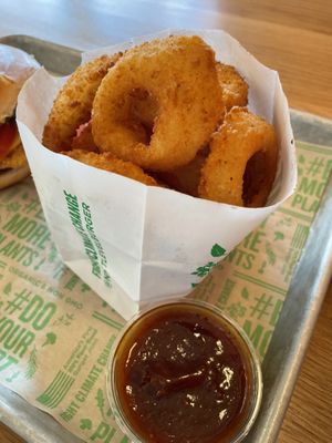 Onion rings  at Next Level Veggie Grill – Ballard in Seattle