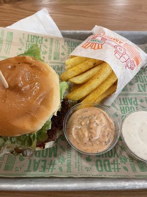 Hangry/burger sauce - MUST try  at Next Level Veggie Grill – Ballard in Seattle