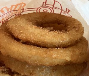 Onion rings  at Next Level Veggie Grill – Ballard in Seattle