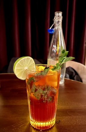 Prickly pear and mint  at Anixi in New York City