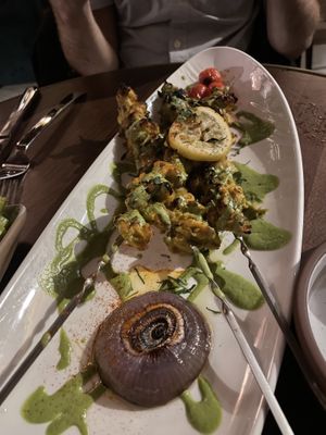 Chkn kebab  at Anixi in New York City