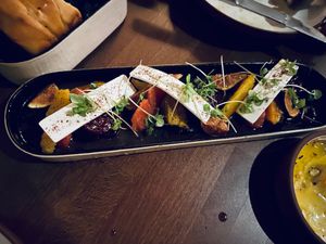 Beet and citrus salad. at Anixi in New York City