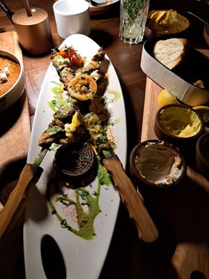 Kebabs at Anixi in New York City