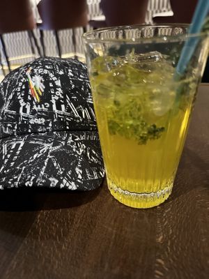 Thyme Soda  at Anixi in New York City