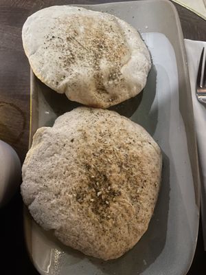 Zaatar pita  at Anixi in New York City