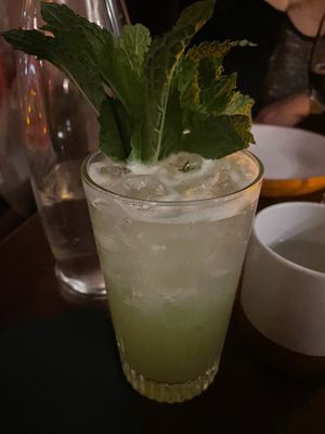 Housemade Soda - Cucumber Mint Lemonade at Anixi in New York City