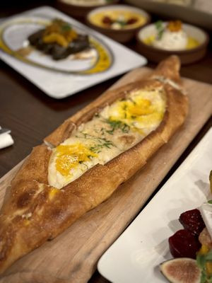 Egg and Cheese Pide  at Anixi in New York City