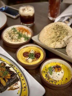 3 Dip Mezze  at Anixi in New York City