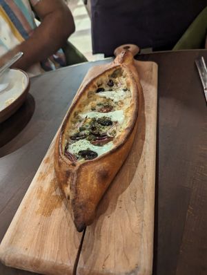 Flatbread at Anixi in New York City