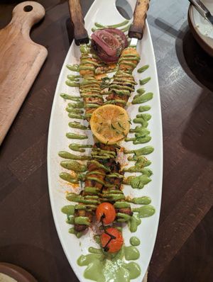 Kebabs at Anixi in New York City