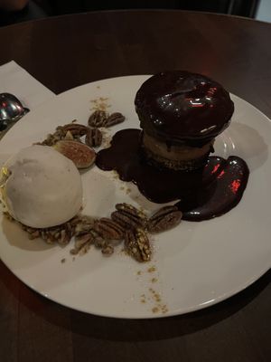 Meggle date cake  at Anixi in New York City