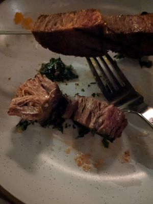 Steak kabobs at Anixi in New York City