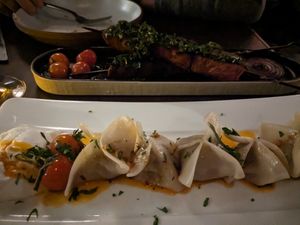 Lamb pockets at Anixi in New York City