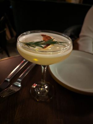 Rosemary Grapefruit Sour at Anixi in New York City
