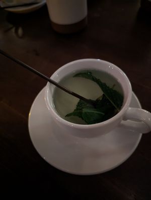 Mint tea at Anixi in New York City