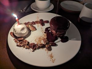 Medjool Date Cake at Anixi in New York City