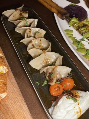 Manti “lamb” pocket  at Anixi in New York City