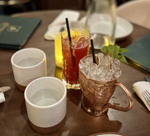 Drinks  at Anixi in New York City