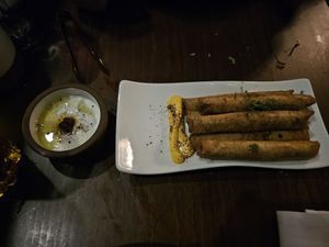 Lamb cigars at Anixi in New York City