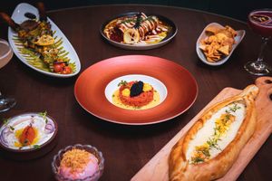 Dinner at Anixi at Anixi in New York City